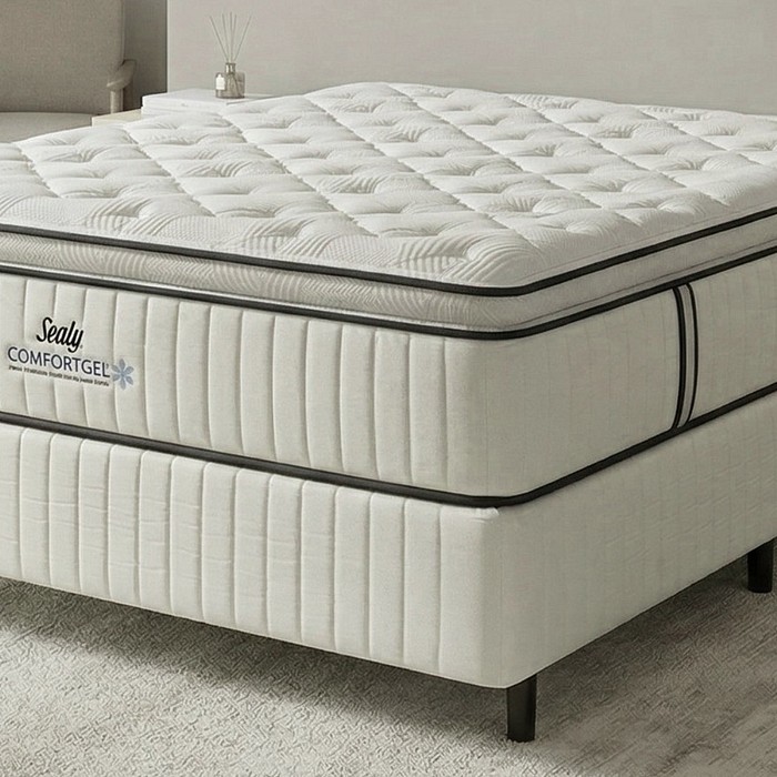Colchão Sealy ComfortGel Molas Ensacadas 138x188 Plumatex