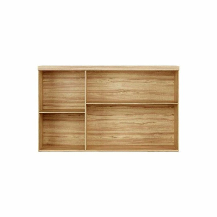 Armário Aéreo P/ Cozinha Chardonnay 3 Portas 120cm Amendoa/off White - Ronipa