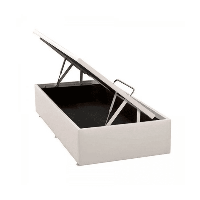 Base Bau Ortobom Sommier Phys Courino Branca 88x188X39