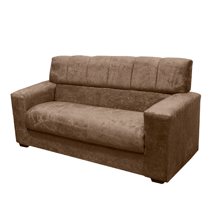 Conjunto de Sofá 2x3 Lugares Dubai Caramelo Masterflex