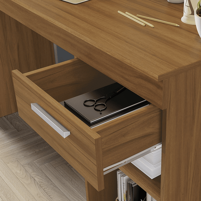 Escrivaninha/Mesa de Computador 1 Gaveta NT 2070 Freijó - Notável