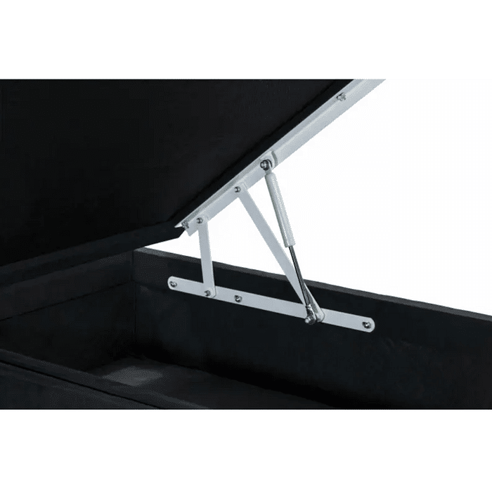 Base Bau Sommier Phys Courino Preto 138x188X39 - Ortobom 