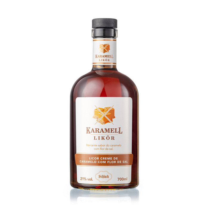 Licor Creme de Caramelo Flor de Sal 700ml Karamell Likör Schluck