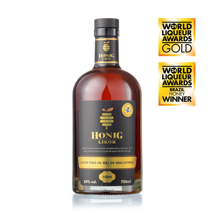 Licor Fino de Mel Bracatinga 700ml Honig Likör Schluck