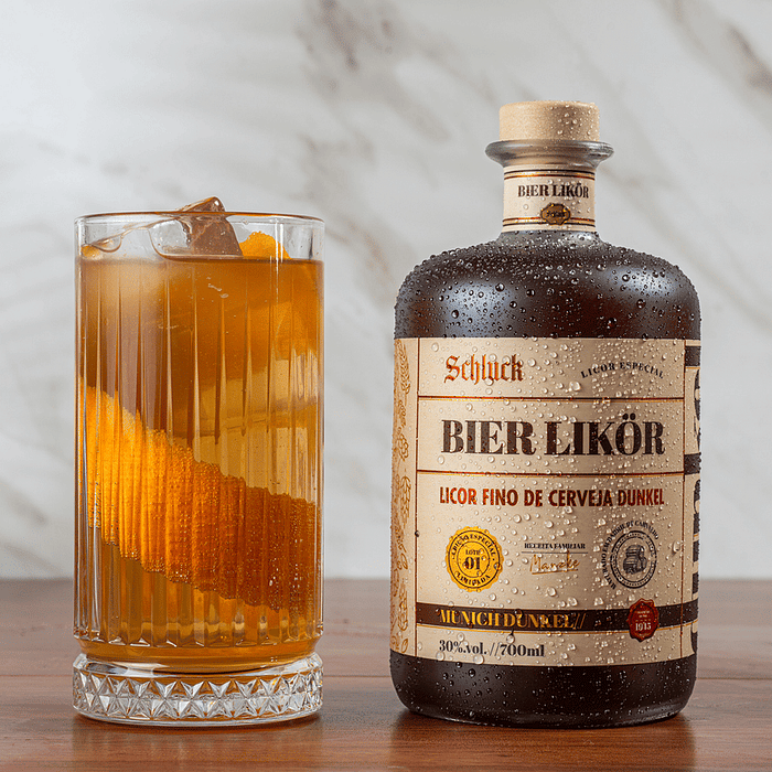 Licor Fino de Cerveja Dunkel 700ml Bier Likor Schluck