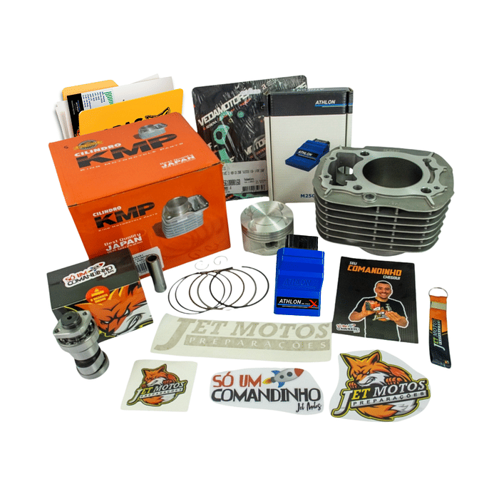 KIT 270CC PARA CB TWISTER 250 F | CRF 250 F | COM COMANDO + MÓDULO ATHLON + MAPA - GASOLINA
