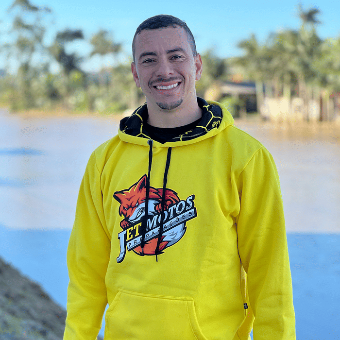 Moletom da Raposa - Amarelo