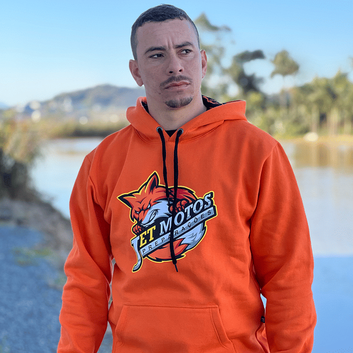 Moletom da Raposa - Laranja