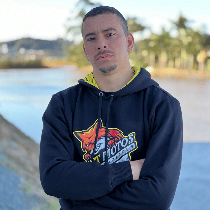 Moletom da Raposa - Preto