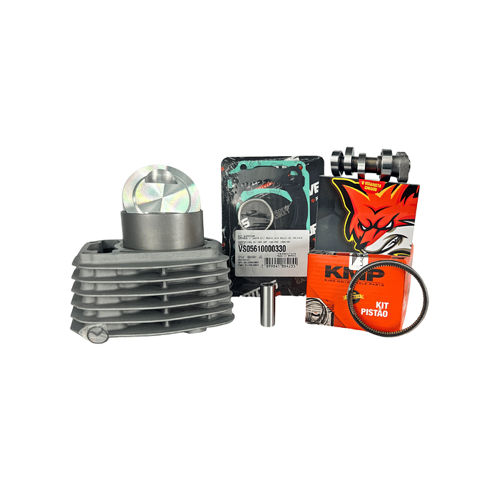 KIT 68 COM COMANDO PARA CG 160 | 232cc- ALCOOL