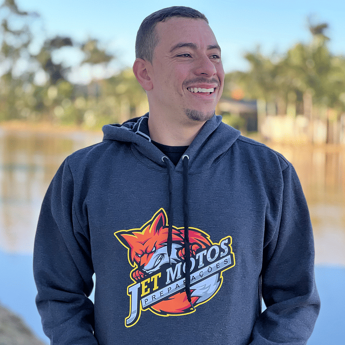 Moletom da Raposa - Chumbo