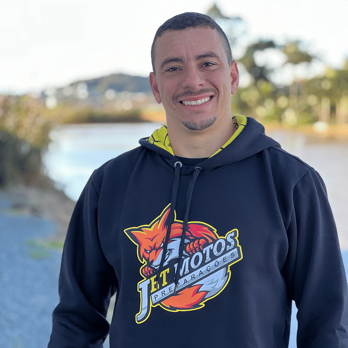 Moletom da Raposa - Preto