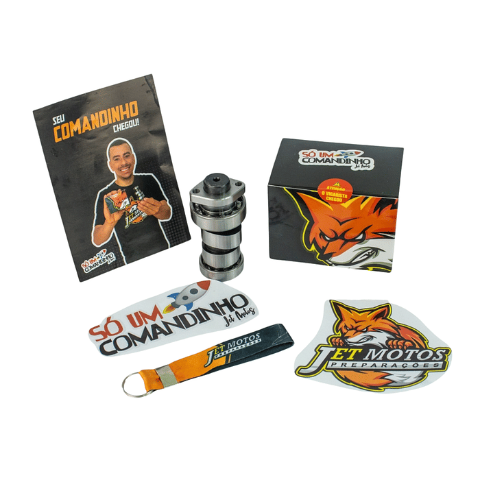 KIT CILINDRADA NO DETALHE / 270CC CB TWISTER 250F COM COMANDO / FLEX