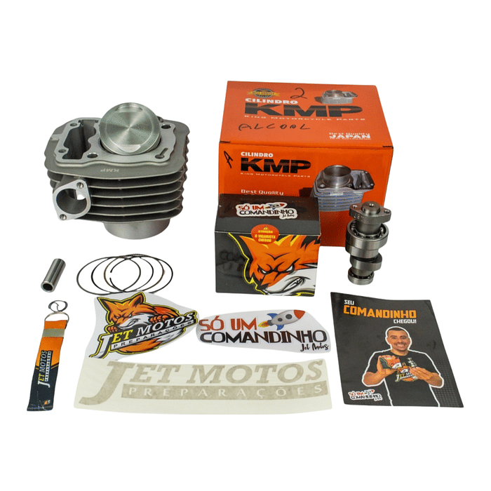 KIT 190 PARA CG 160 | COM COMANDO - ÁLCOOL