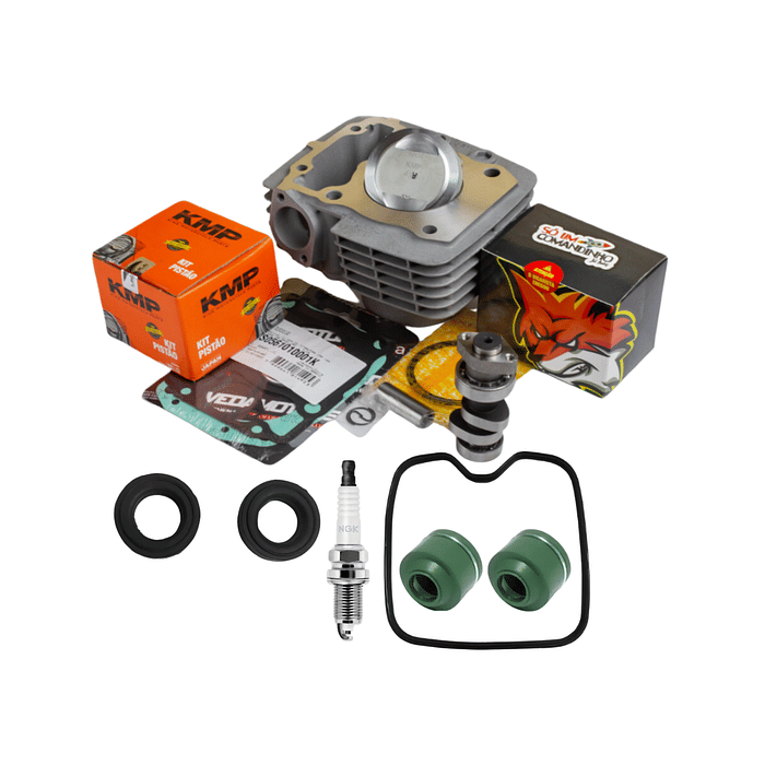 KIT CILINDRADA NO DETALHE | 4MM CG 150 COM COMANDO - ALCOOL