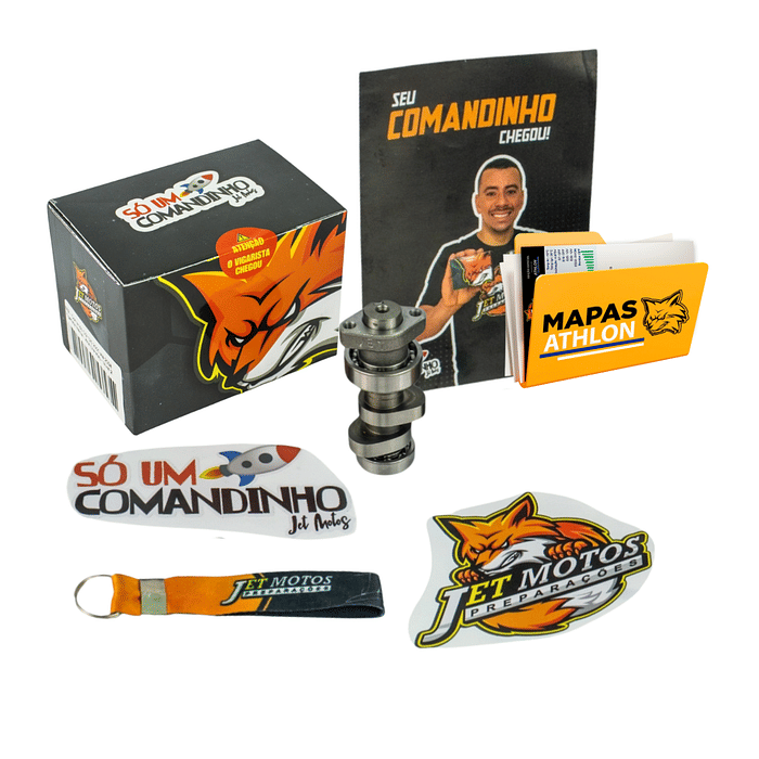 MAPA JET MOTOS VIGARISTA CG 150 + COMANDO CG 150 - MAPA 1 E 2