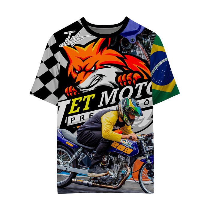 CAMISETA JET MOTOS PILOTO