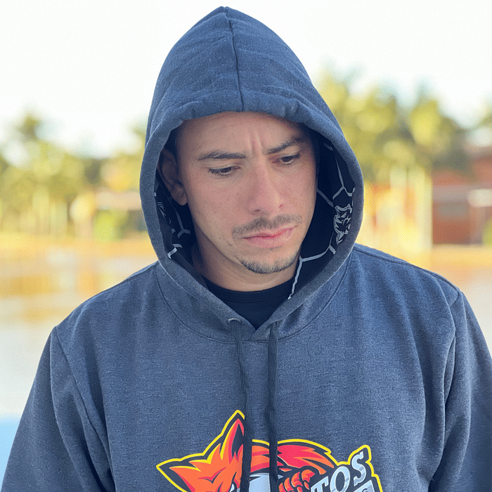 Moletom da Raposa - Chumbo