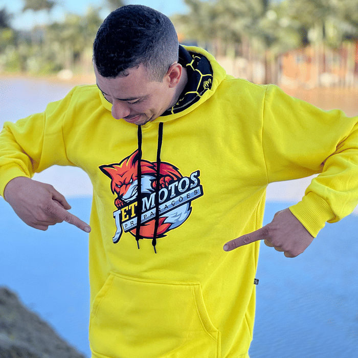 Moletom da Raposa - Amarelo