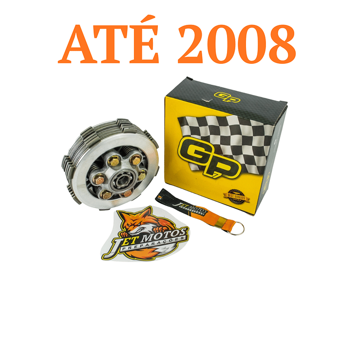 EMBREAGEM PREPARADA 6 MOLAS CG 125 até 2008