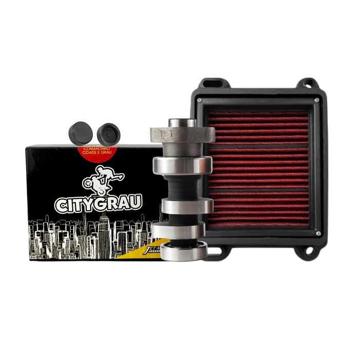 COMANDO CITYGRAU CG 150 + LASH CAPS + FILTRO ESPORTIVO