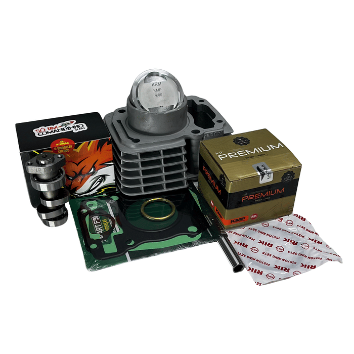 KIT 4MM KMP PREMIUM PARA CG 150 | 125 DE 2009 EM DIANTE | COM COMANDO - ÁLCOOL