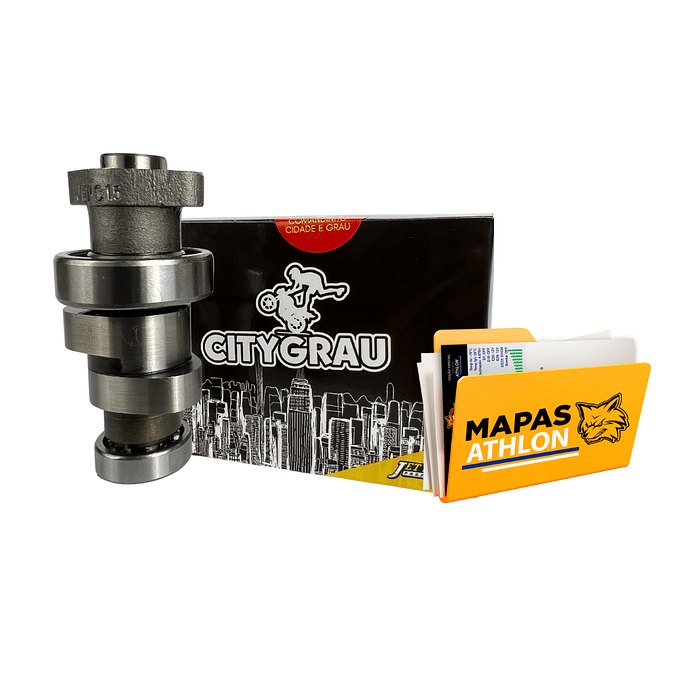 MAPA JET MOTOS CITYGRAU + COMANDO CG 160 - MAPA 1 E 2