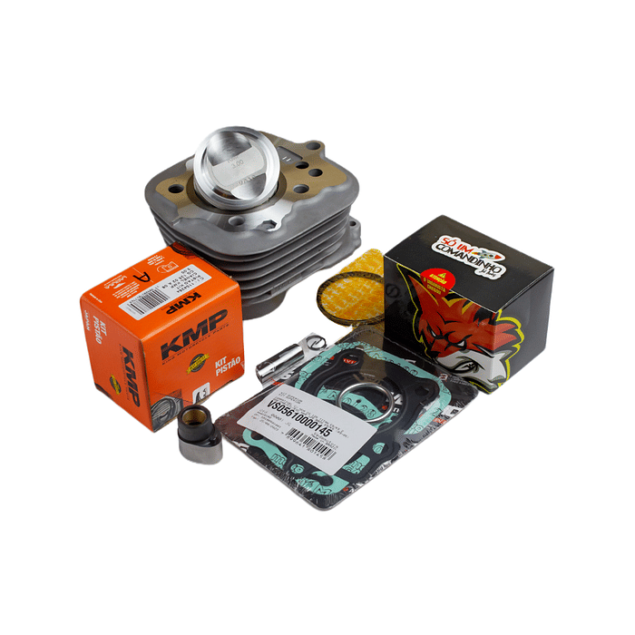 KIT 3mm KMP PINO GROSSO PARA CG 125 2000 ATÉ 2001 ÁLCOOL COM COMANDO VIGARISTA NIVEL 2