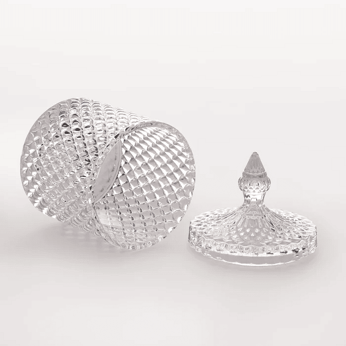 Bomboniere Vidro Grande L15,5 x A18,5 x C15,5