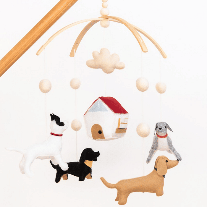 Móbile de Berço Cachorrinhos