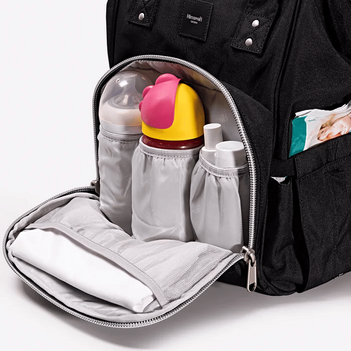 Bolsa Mochila Maternidade 2.0 Premium Preta