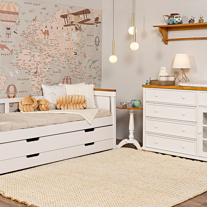 Sofá Cama Encanto com Cama Auxiliar