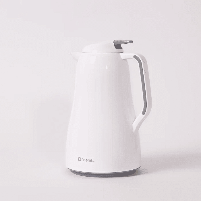 Garrafa Térmica Slin Branca Premium