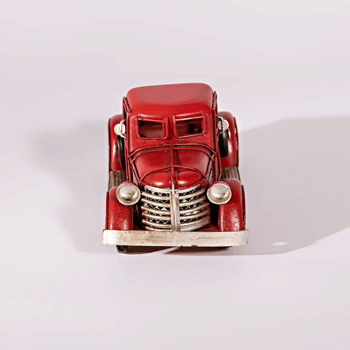 Miniatura de Caminhonete Metálica Vermelha