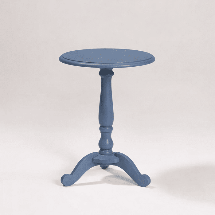 Mesa Redonda Lateral de Apoio Space Blue