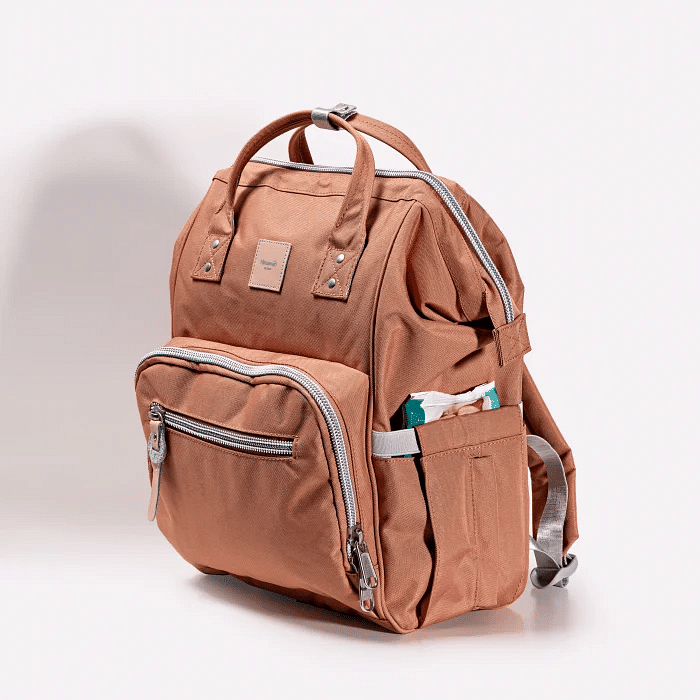 Bolsa Mochila Maternidade 2.0 Premium Salmão