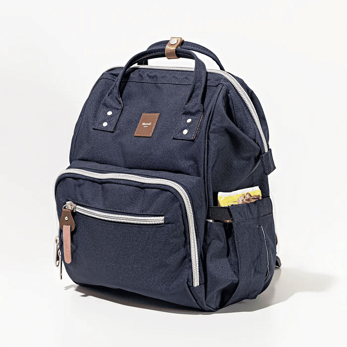 Bolsa Mochila Maternidade 2.0 Premium Azul Marinho