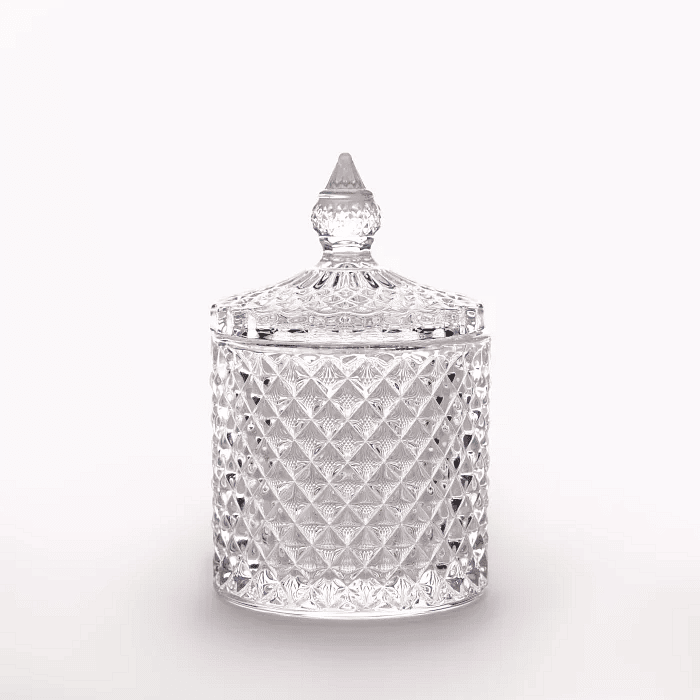 Bomboniere Vidro Grande L15,5 x A18,5 x C15,5