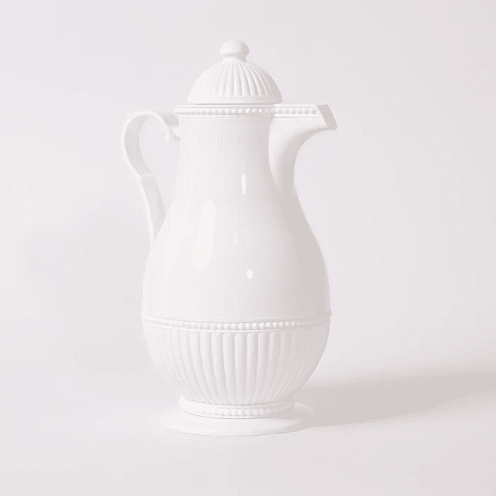 Garrafa Térmica Dots Branca Premium