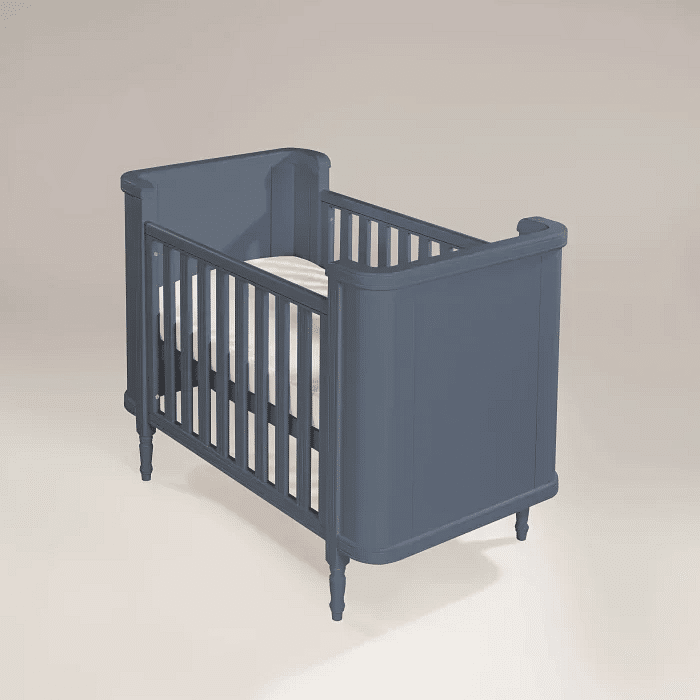 Berço Americano Toy 2 em 1 na Cor Space Blue