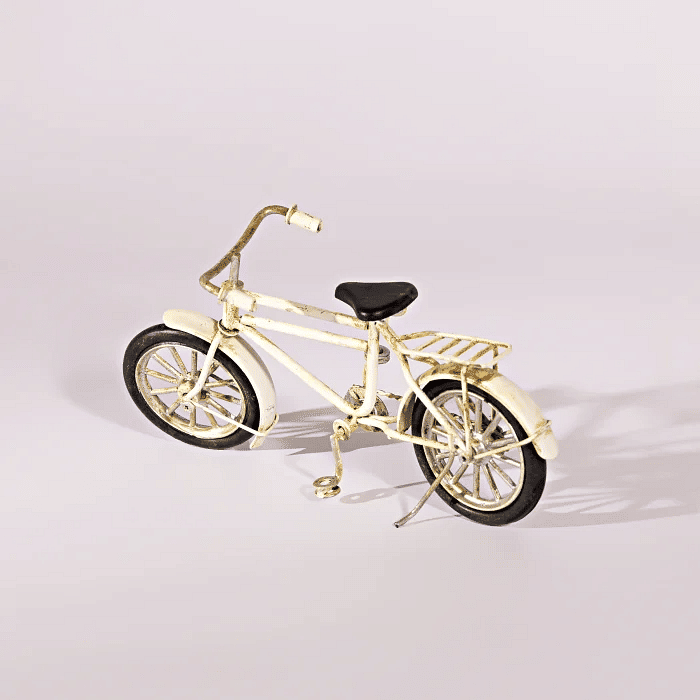 Bicicleta Decorativa Branca