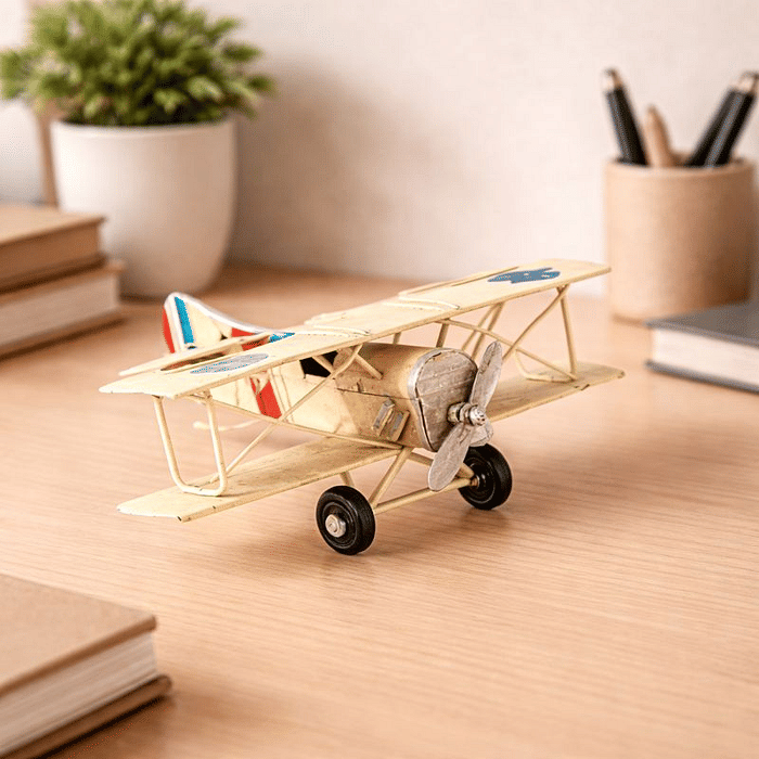 Avião Decorativo Branco