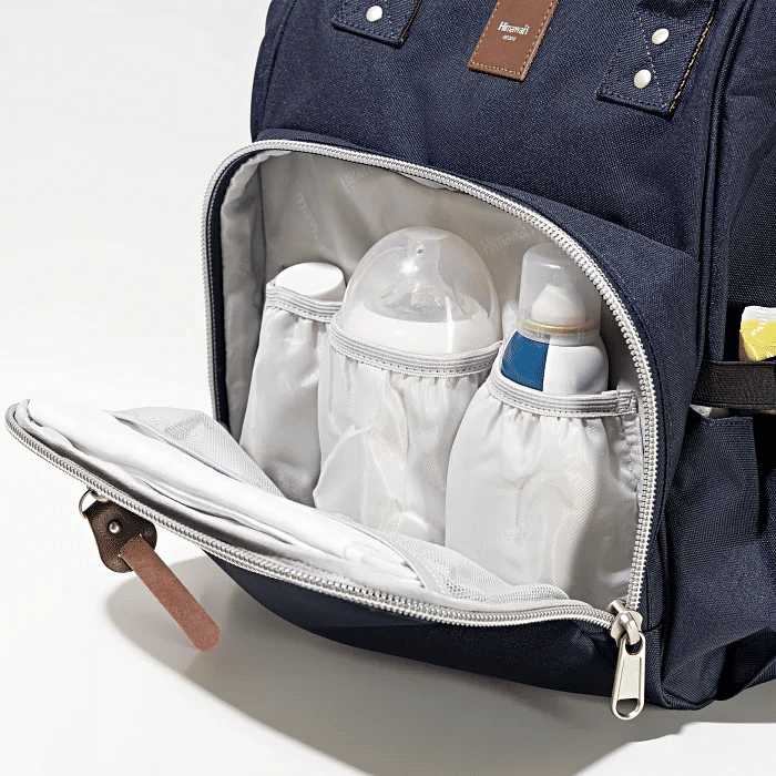 Bolsa Mochila Maternidade 2.0 Premium Azul Marinho