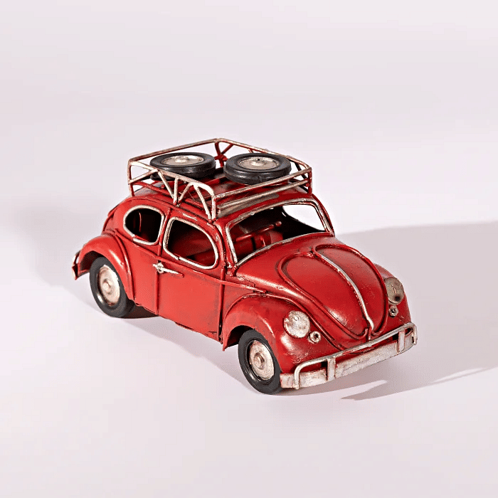 Miniatura Fusca Vermelho