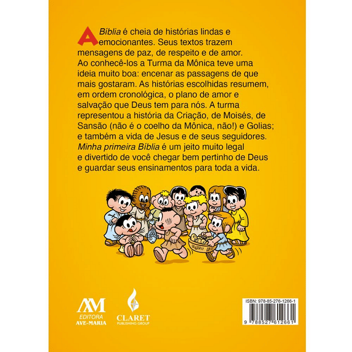 Minha Primeira Bíblia com a Turma da Mônica - Tamanho Pequeno