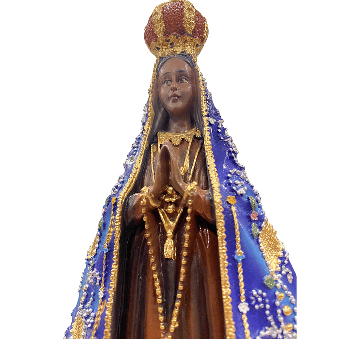 Imagem de Nossa Senhora Aparecida de Resina 23 cm