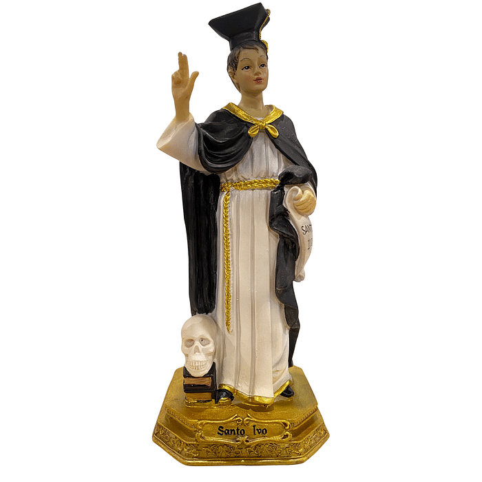 Imagem de Santo Ivo de Resina 20 cm