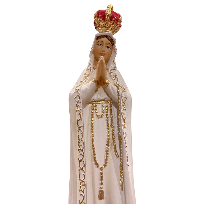 Imagem de Nossa Senhora de Fátima de Resina 30 cm