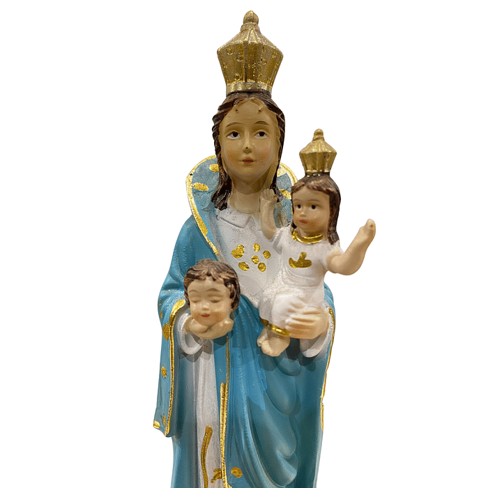 Imagem de N Sra da Cabeça de Resina 17 cm