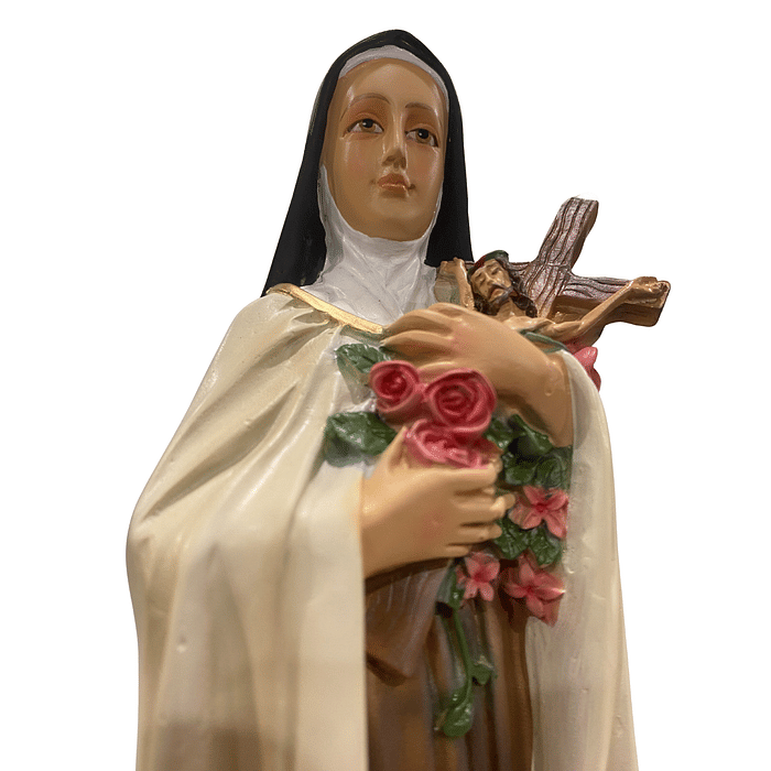 Imagem de Santa Teresinha de Resina 30 cm